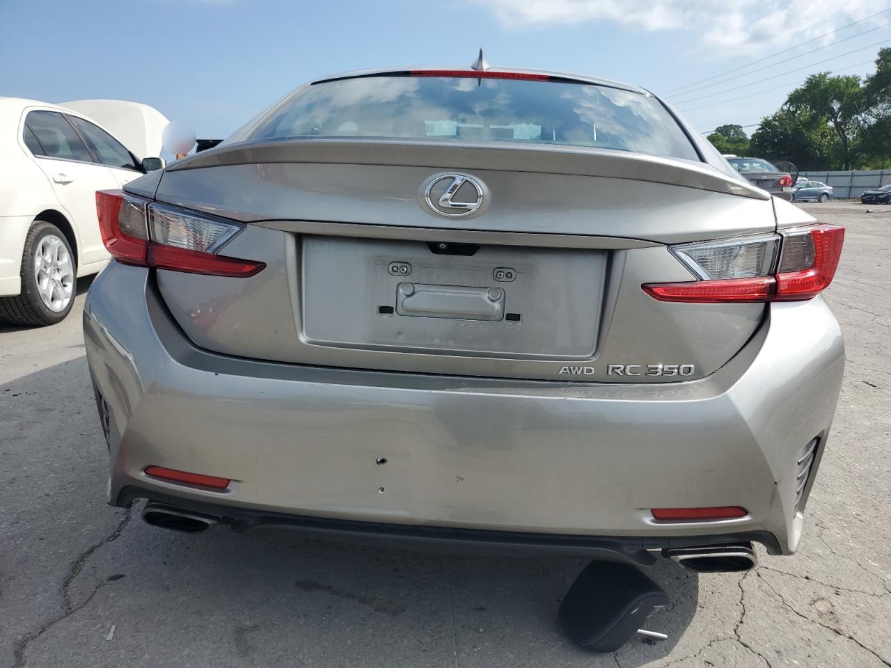 2015 Lexus Rc 350 VIN: JTHSE5BC2F5001160 Lot: 65068665