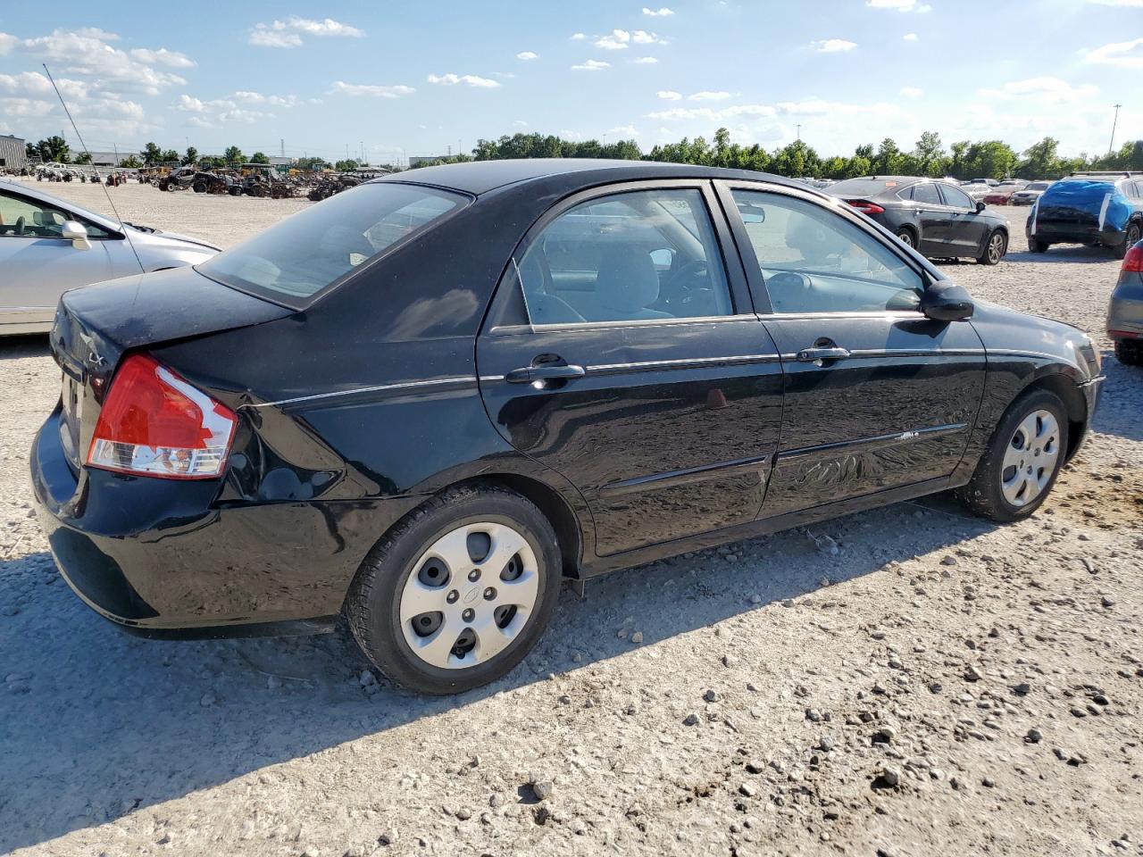 2009 Kia Spectra Ex VIN: KNAFE222595602637 Lot: 64323595