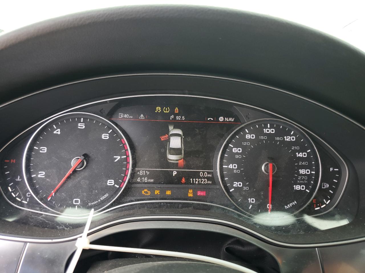 2013 Audi A6 Prestige VIN: WAUJGAFC7DN040430 Lot: 65366125