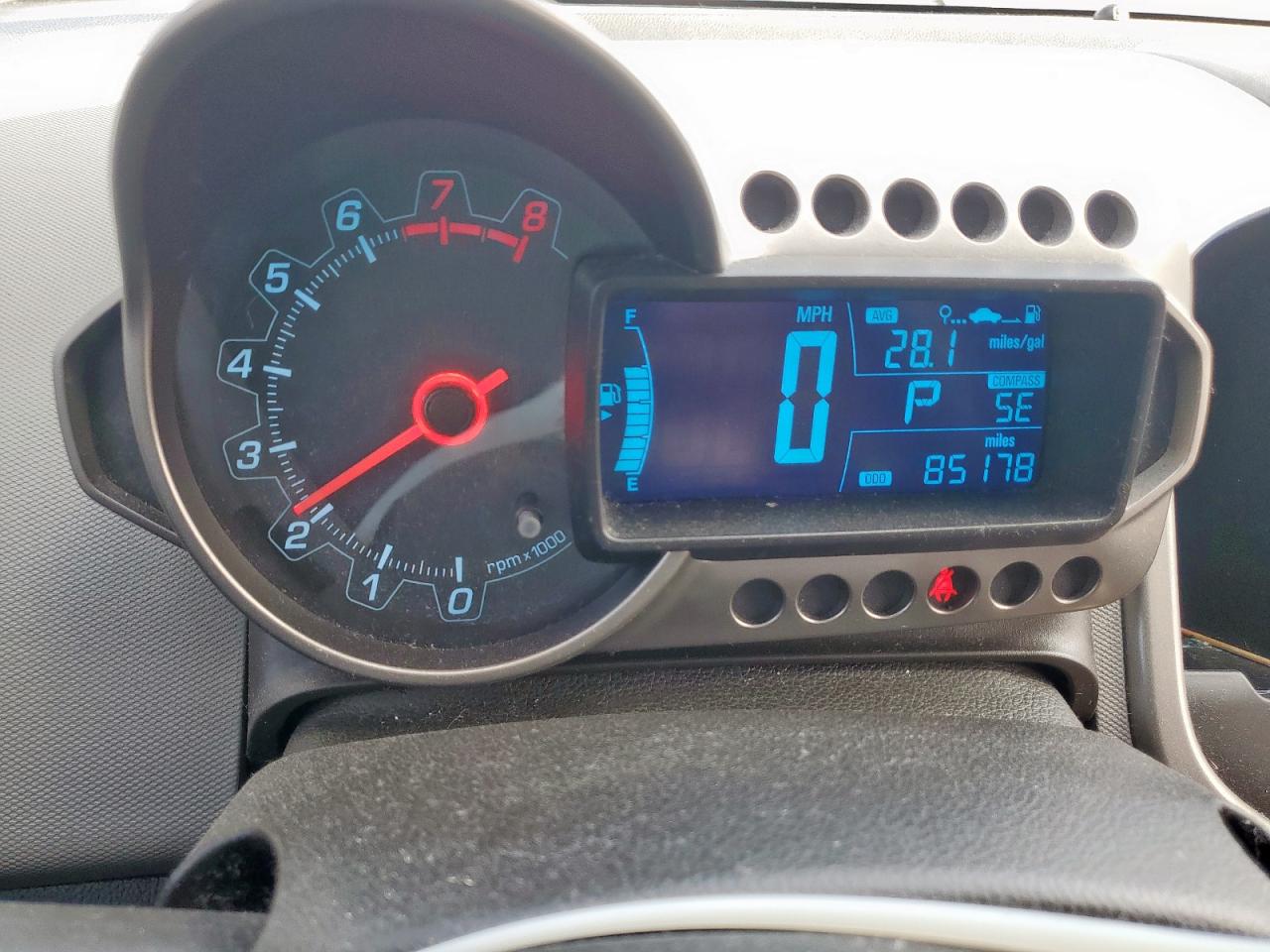 2012 Chevrolet Sonic Lt VIN: 1G1JC6SH2C4102262 Lot: 65042725
