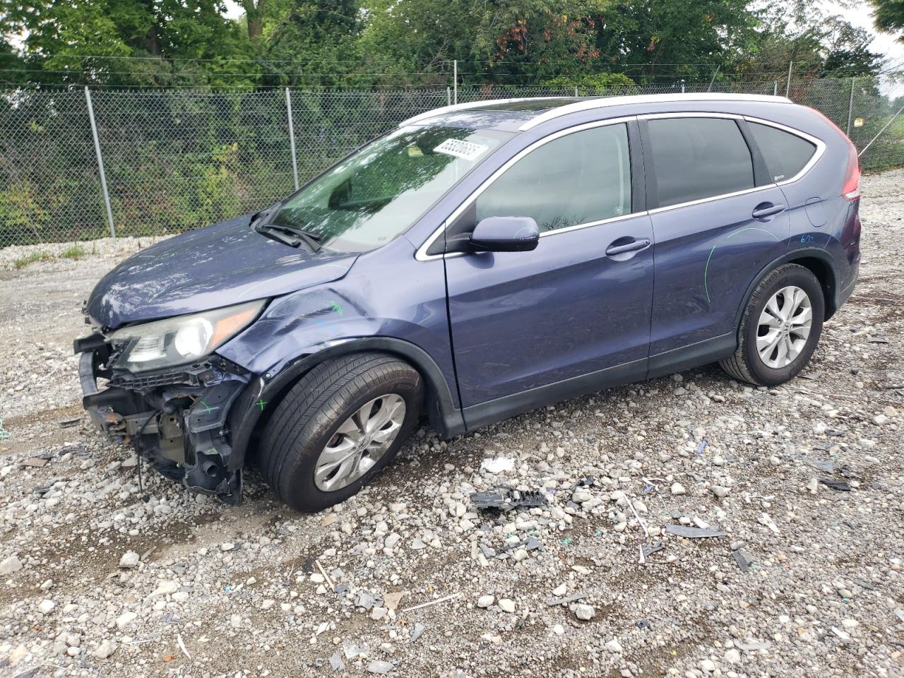 2012 Honda Cr-V Exl VIN: 5J6RM4H71CL055364 Lot: 65320685