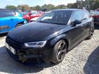 2017 AUDI S3 BLACK E for sale at Copart WOLVERHAMPTON