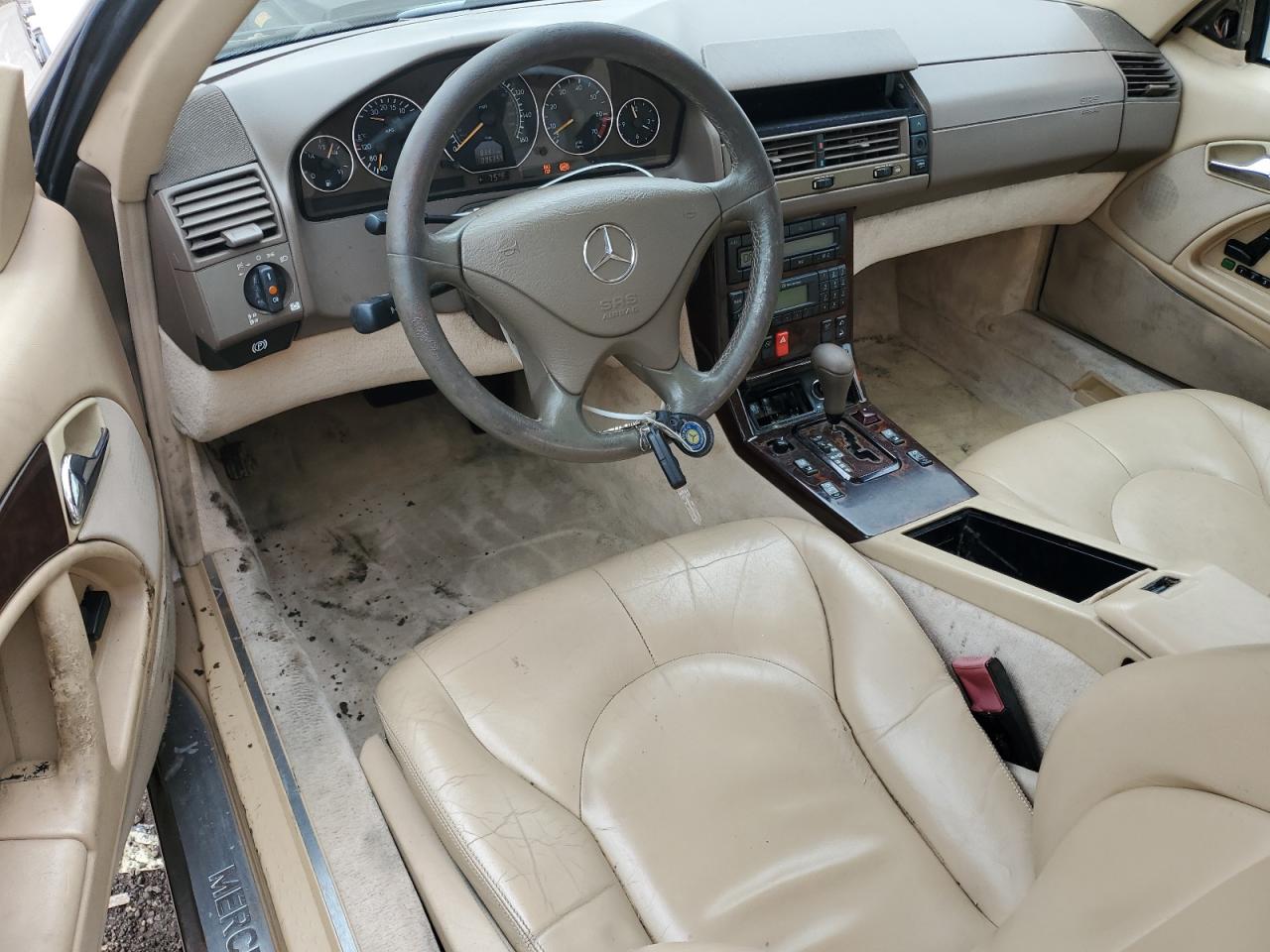 2000 Mercedes-Benz Sl 500 VIN: WDBFA68F1YF195102 Lot: 65043725