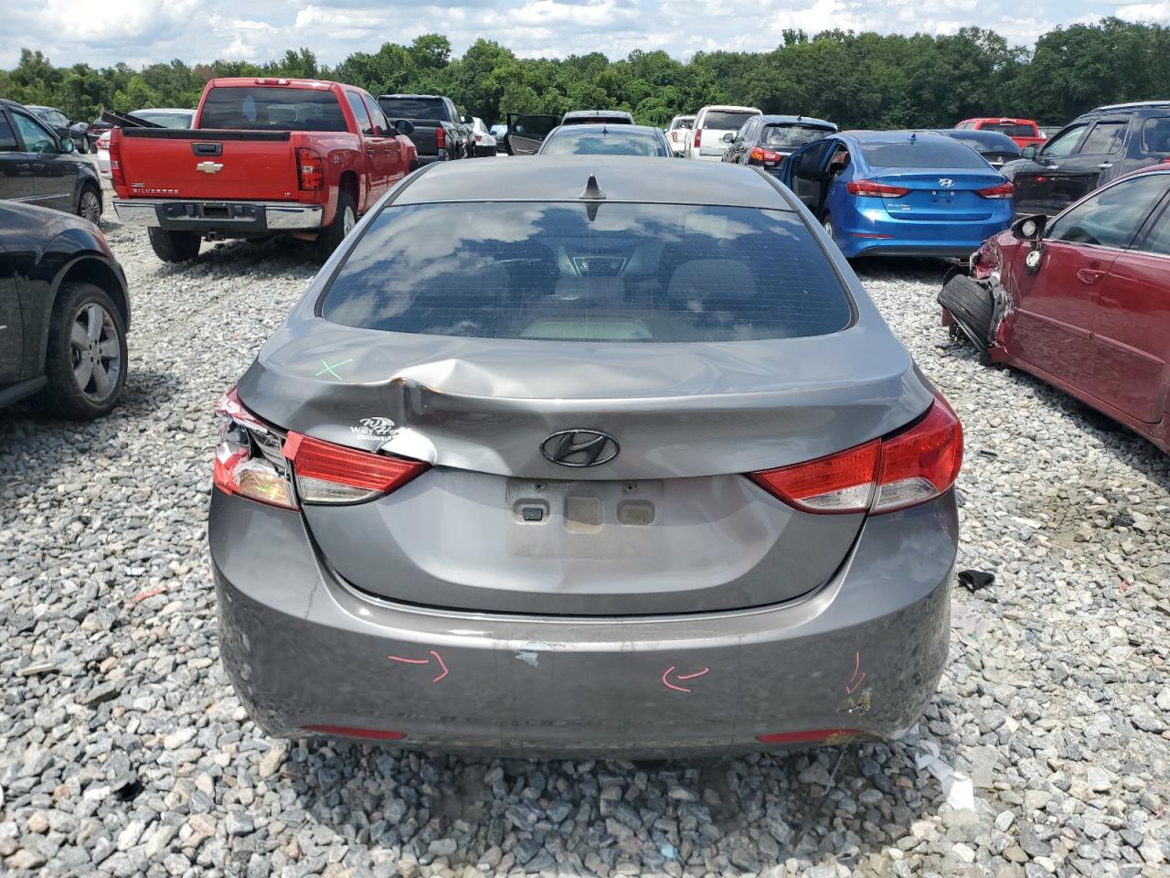 2013 Hyundai Elantra Gls VIN: 5NPDH4AE9DH274673 Lot: 64717745