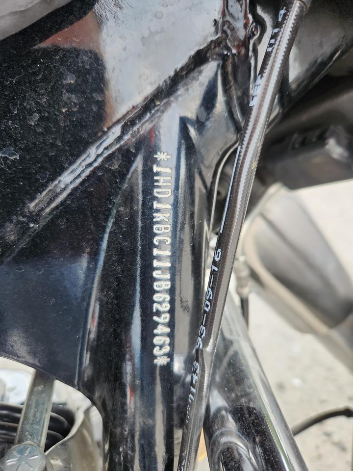 2018 Harley-Davidson Flhx Street Glide VIN: 1HD1KBC11JB629463 Lot: 64188875