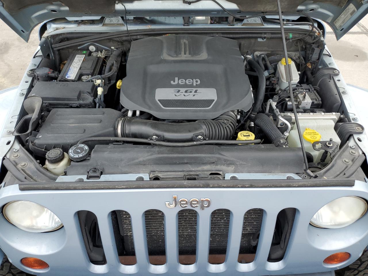 2012 Jeep Wrangler Unlimited Sahara VIN: 1C4HJWEG3CL150258 Lot: 63635155