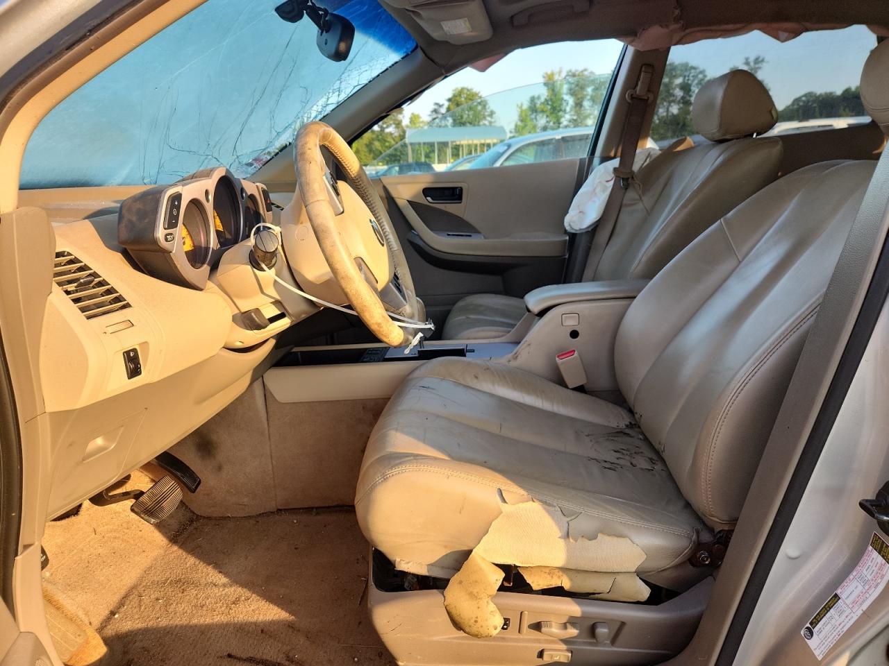 2005 Nissan Murano Sl VIN: JN8AZ08T25W302021 Lot: 63192395