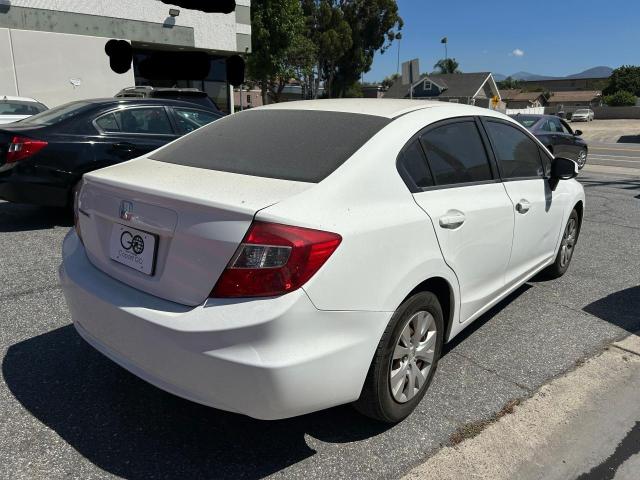 Sedans HONDA CIVIC 2012 Biały