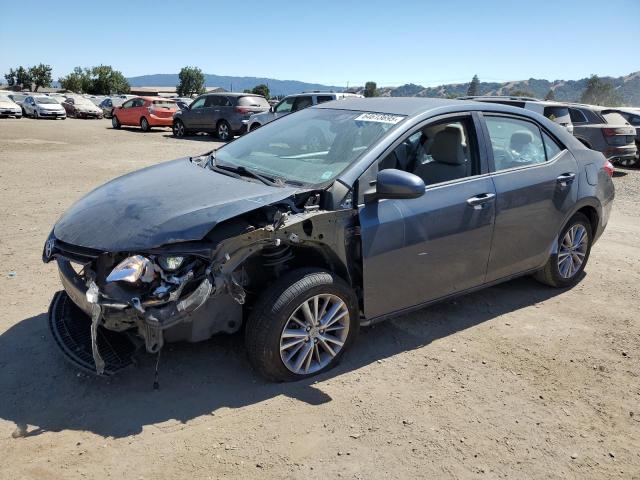  TOYOTA COROLLA 2014 Granatowy