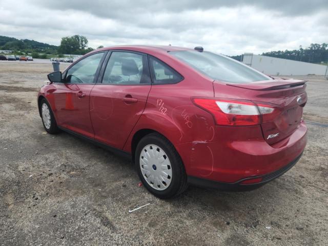  FORD FOCUS 2012 Красный