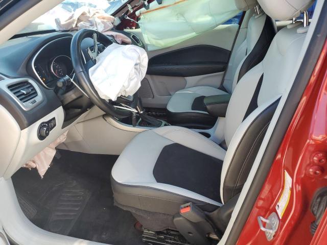  JEEP COMPASS 2018 Czerwony
