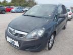 2013 VAUXHALL ZAFIRA DES for sale at Copart BRISTOL