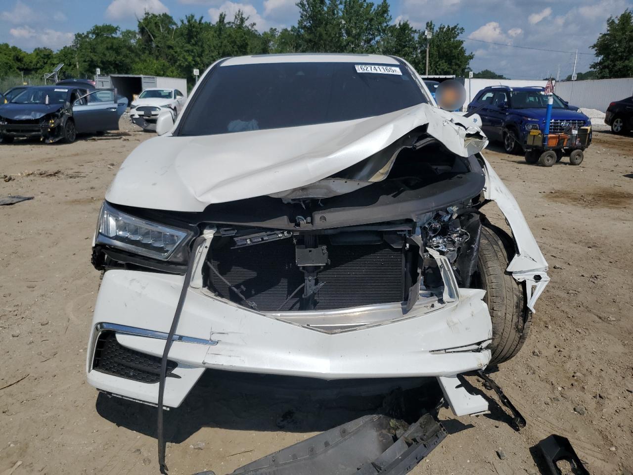 2020 Acura Mdx VIN: 5J8YD4H37LL047351 Lot: 62741165