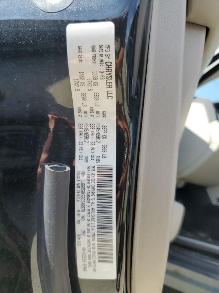 2009 Jeep Grand Cherokee Limited VIN: 1J8GR58K69C548970 Lot: 65305015