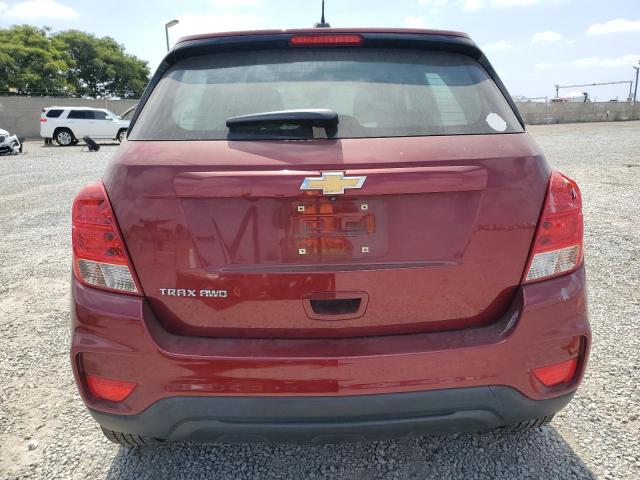  CHEVROLET TRAX 2021 Czerwony