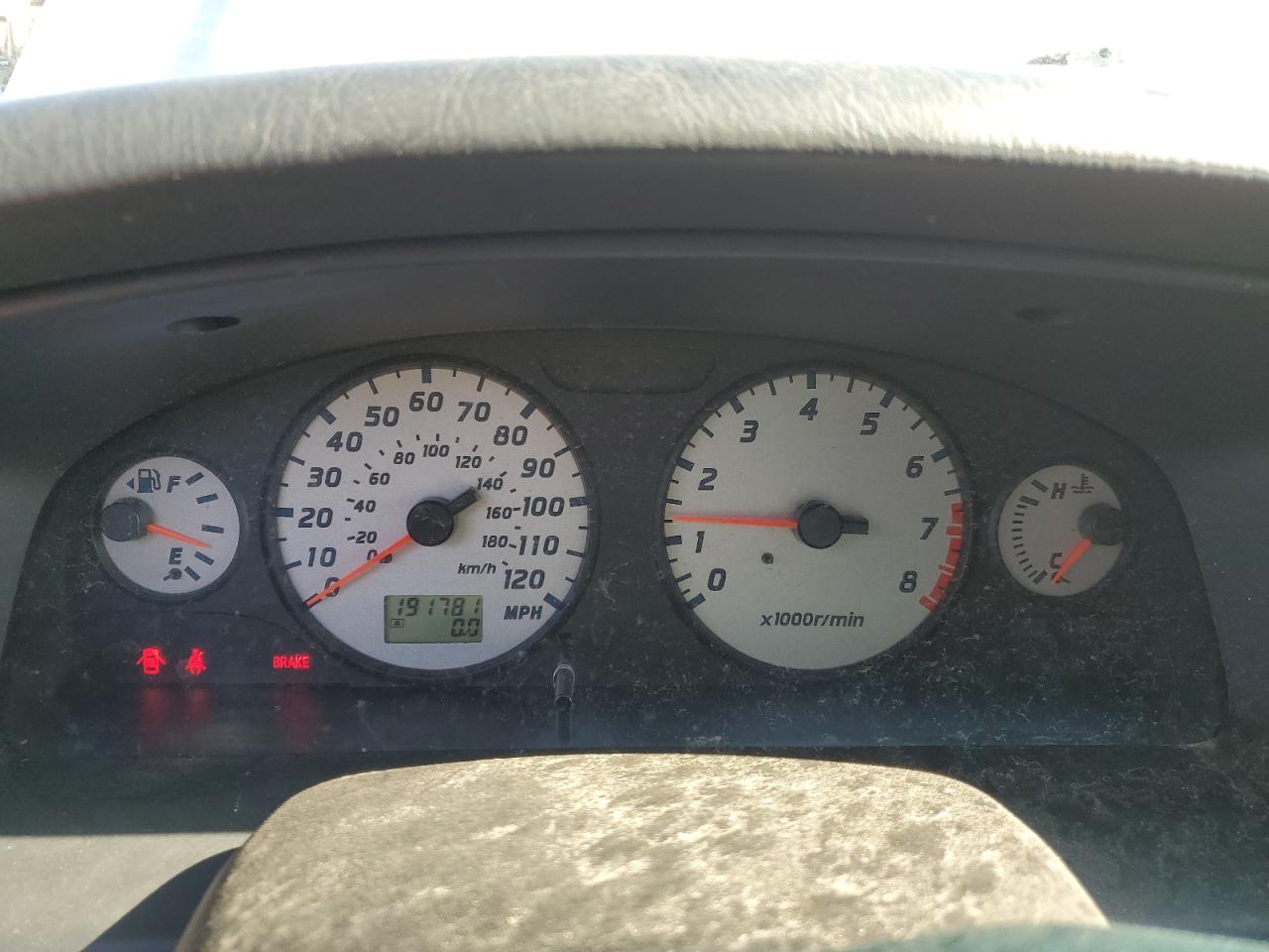 2002 Nissan Pathfinder Le VIN: JN8DR09YX2W742202 Lot: 65625085
