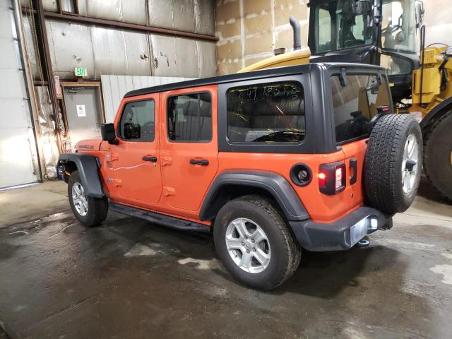  JEEP WRANGLER 2018 Оранжевый