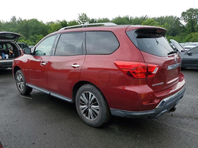  NISSAN PATHFINDER 2018 Czerwony