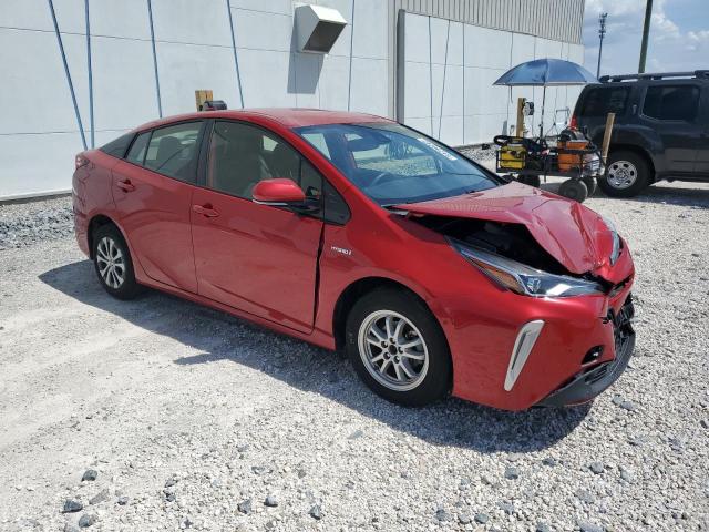  TOYOTA PRIUS 2020 Красный