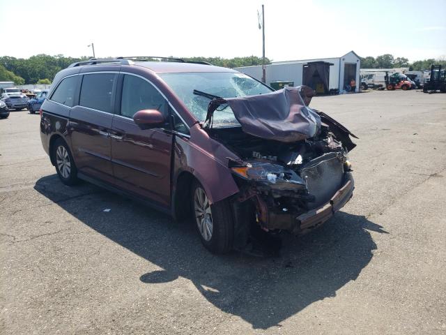  HONDA ODYSSEY 2016 Burgundy