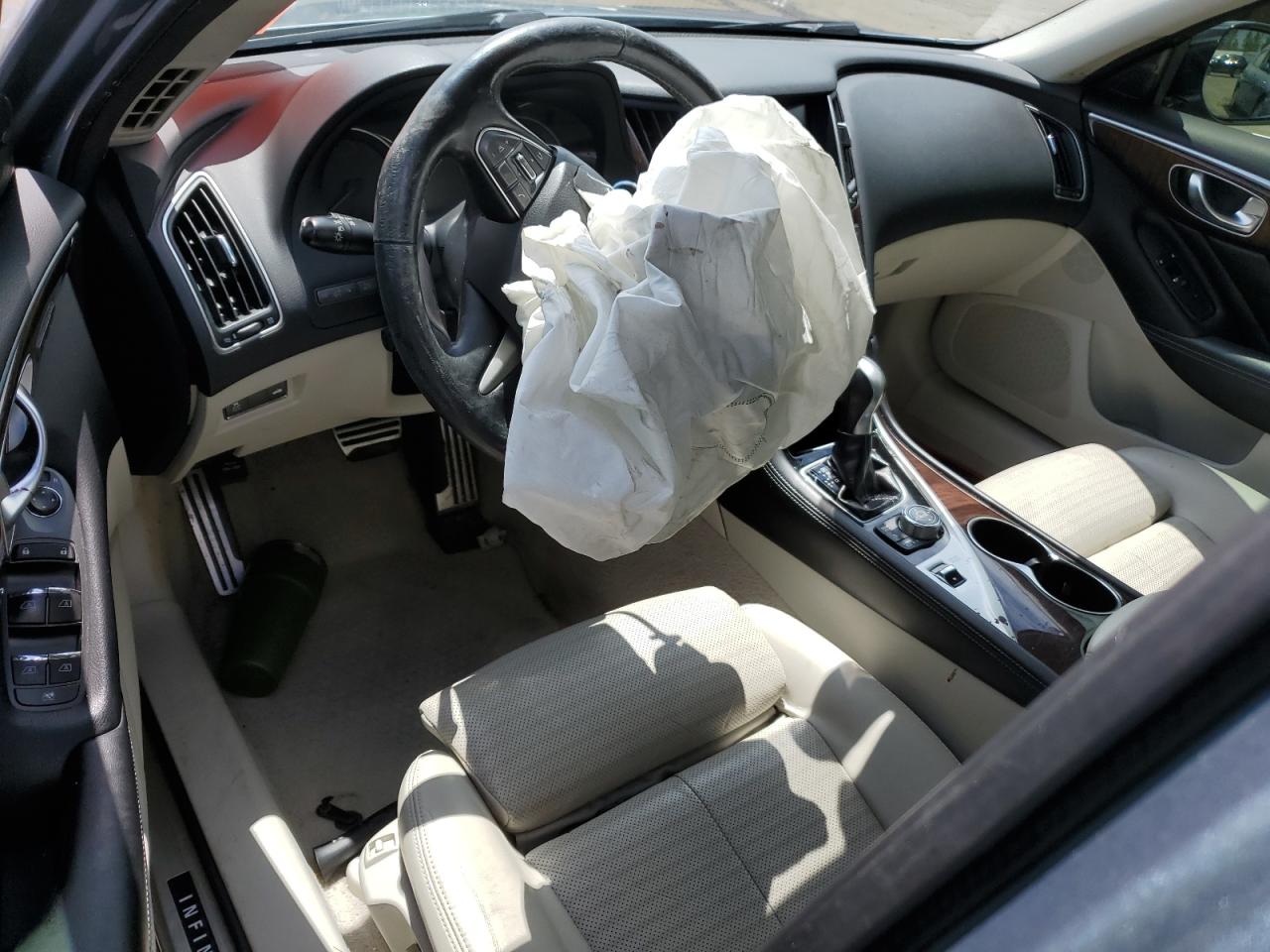 2014 Infiniti Q50 Hybrid Premium VIN: JN1AV7AR6EM703195 Lot: 63785645