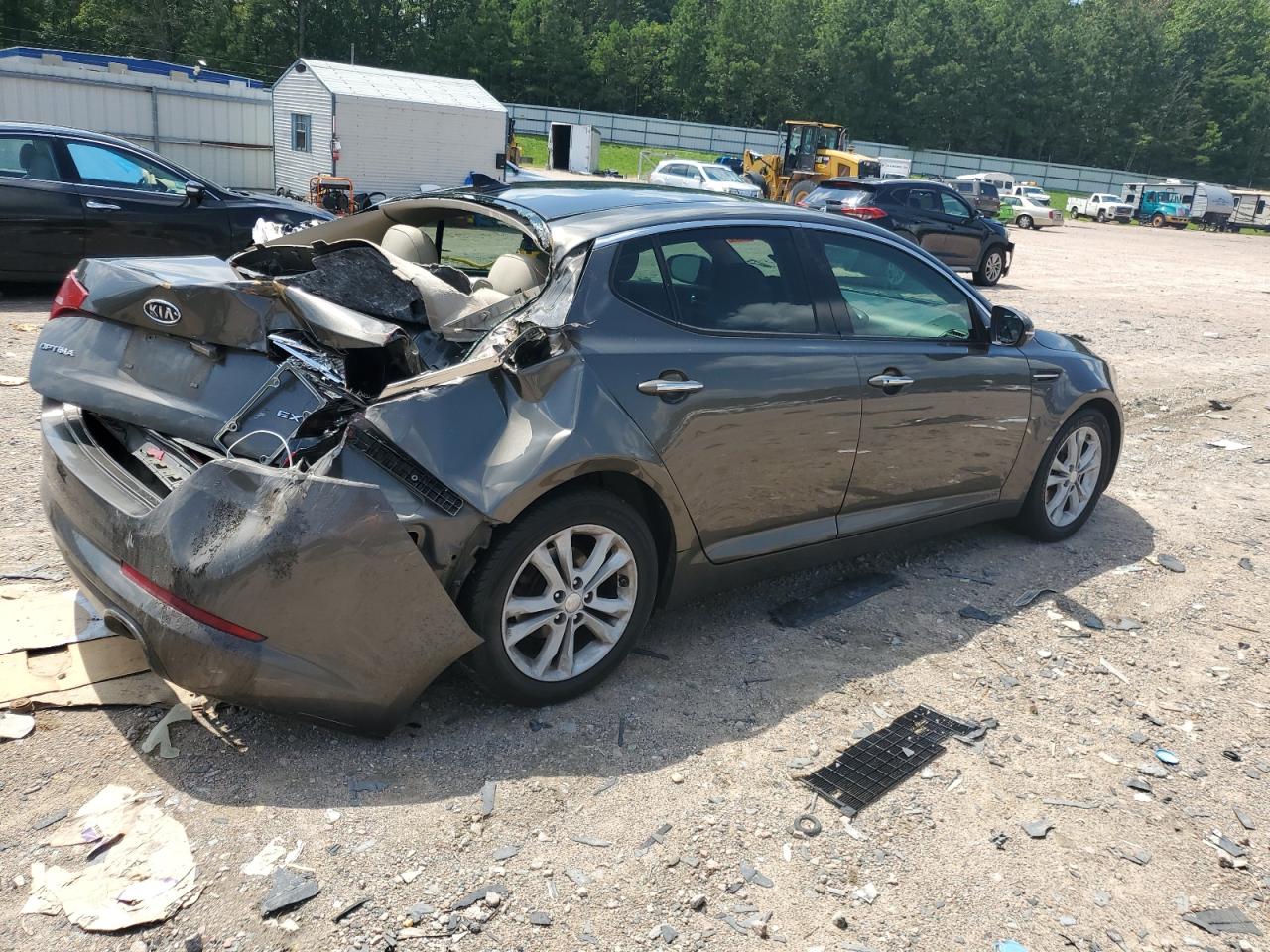 2012 Kia Optima Ex VIN: 5XXGN4A73CG040398 Lot: 63958055