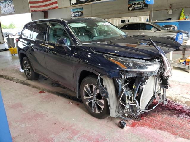  TOYOTA HIGHLANDER 2021 Blue