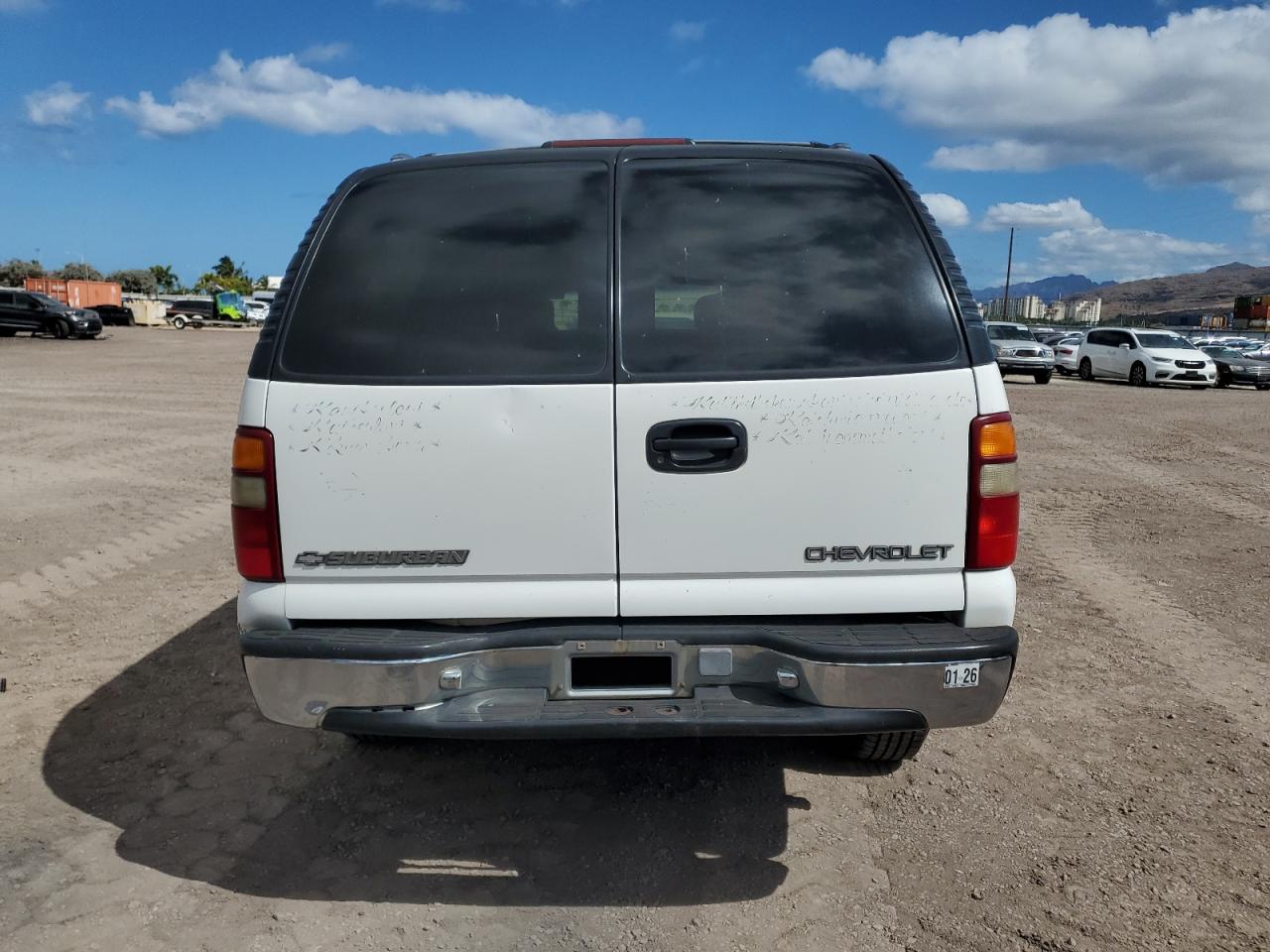 2001 Chevrolet Suburban C1500 VIN: 3GNEC16T81G100873 Lot: 64723265