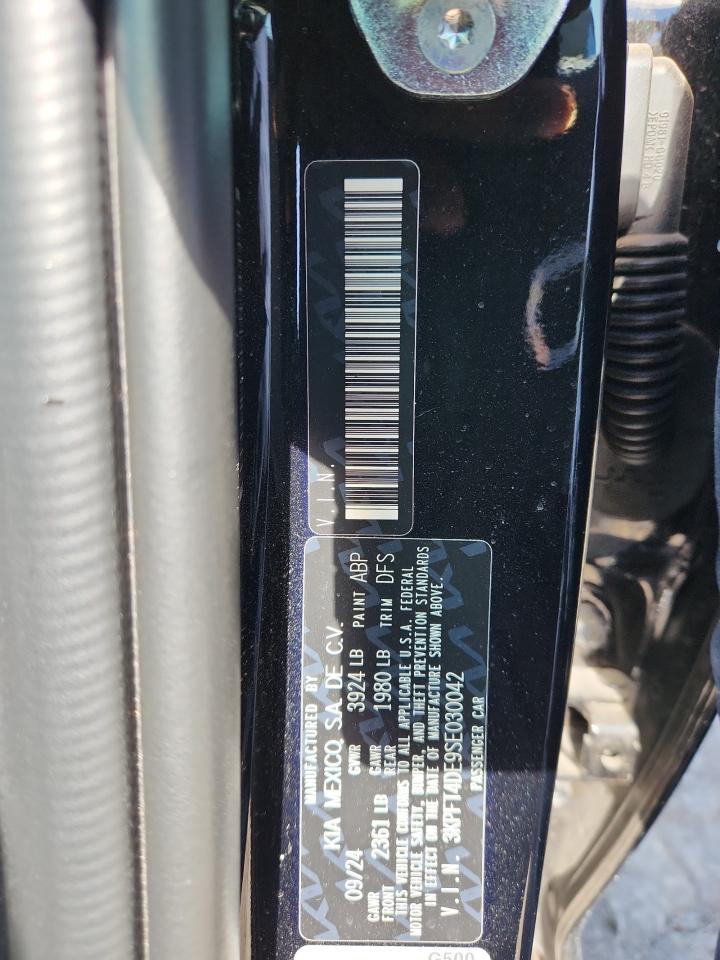 2025 Kia K4 Lx VIN: 3KPFT4DE9SE030042 Lot: 63705635