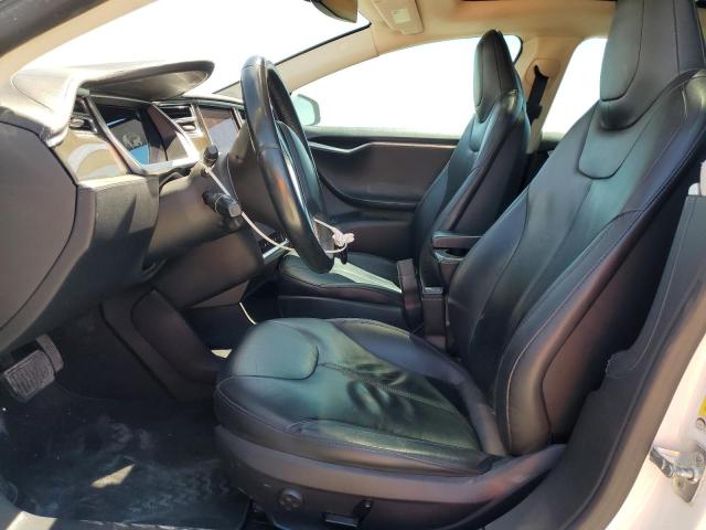 Hatchbacks TESLA MODEL S 2012 Biały