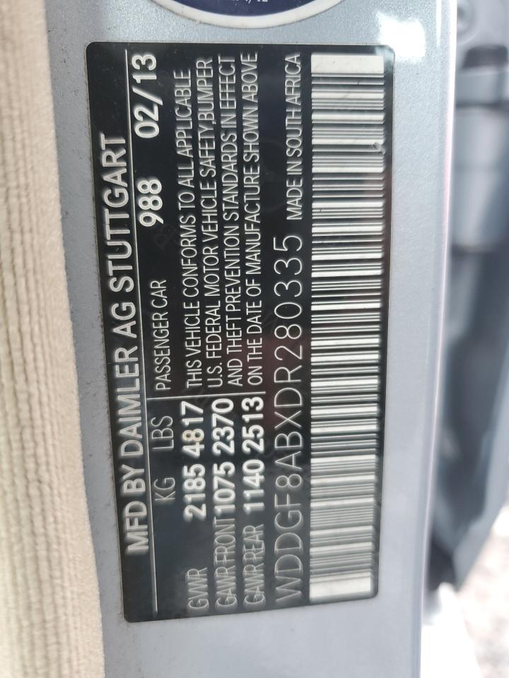 2013 Mercedes-Benz C 300 4Matic VIN: WDDGF8ABXDR280335 Lot: 64294945