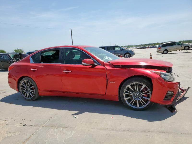 Sedans INFINITI Q50 2017 Red