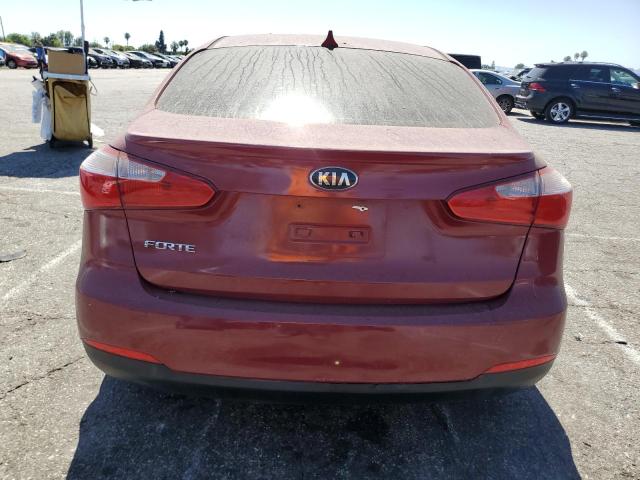 KIA FORTE 2015 Czerwony