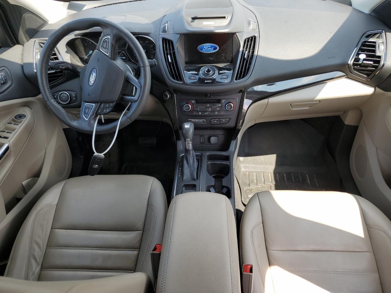 2017 Ford Escape Titanium VIN: 1FMCU0J9XHUA68191 Lot: 64251765