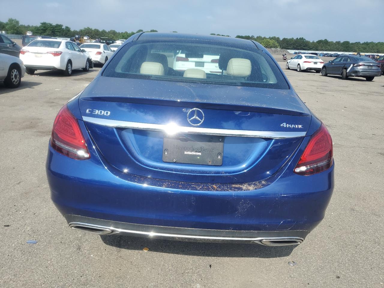 2019 Mercedes-Benz C 300 4Matic VIN: 55SWF8EB5KU296525 Lot: 62862135