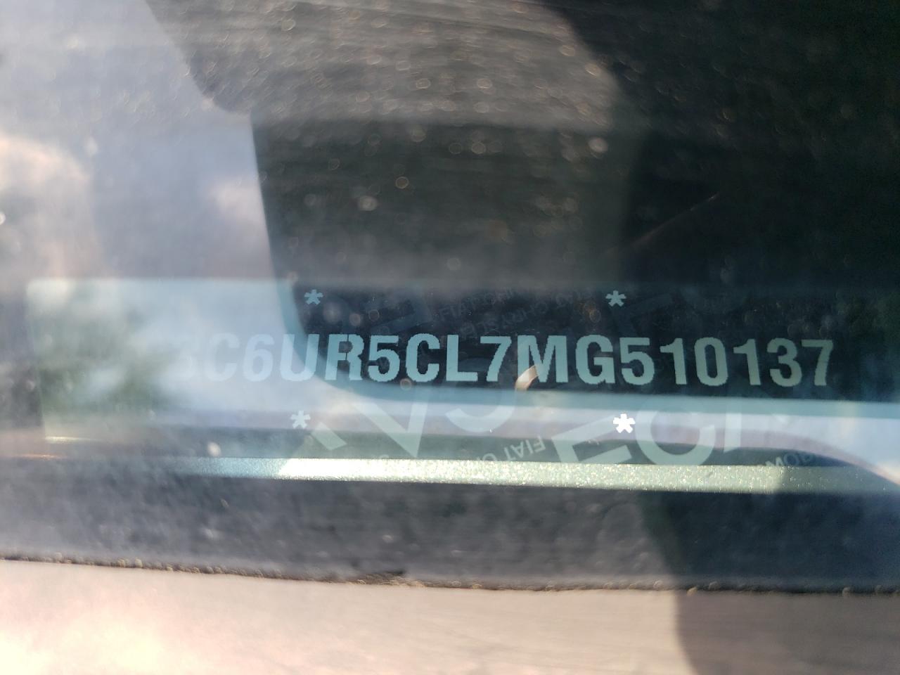 2021 Ram 2500 Tradesman VIN: 3C6UR5CL7MG510137 Lot: 60991965
