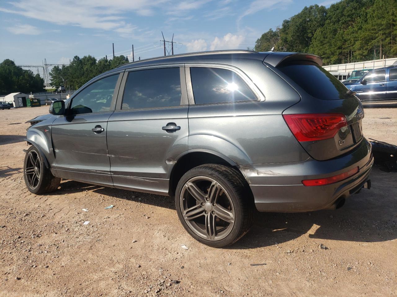 2014 Audi Q7 Prestige grey null gas WA1DGAFE7ED018804 photo #3