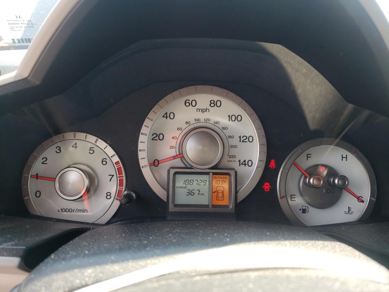 2010 Honda Pilot Ex VIN: 5FNYF4H41AB034466 Lot: 63465445