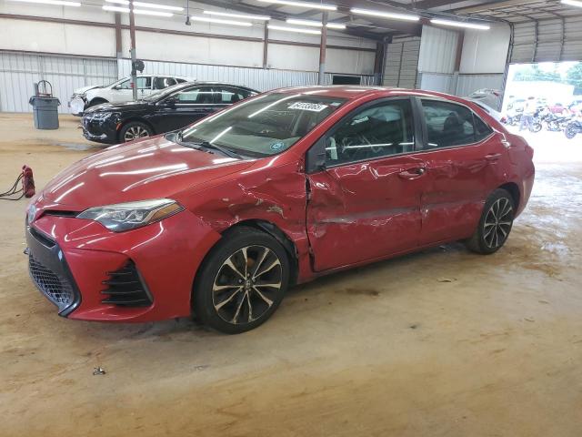  TOYOTA COROLLA 2018 Czerwony