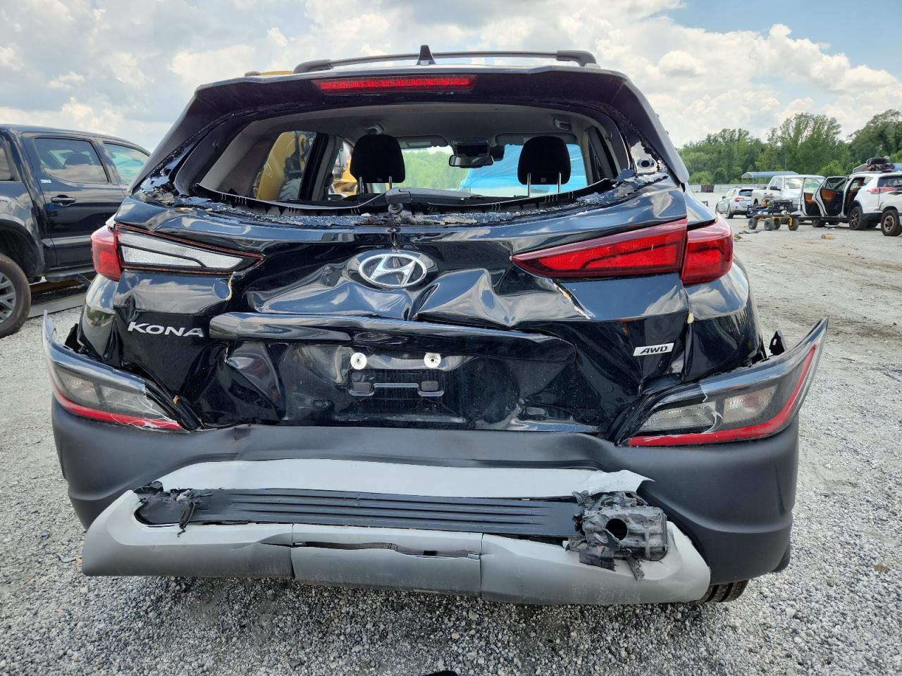 2023 Hyundai Kona Sel VIN: KM8K6CAB9PU055201 Lot: 64798635