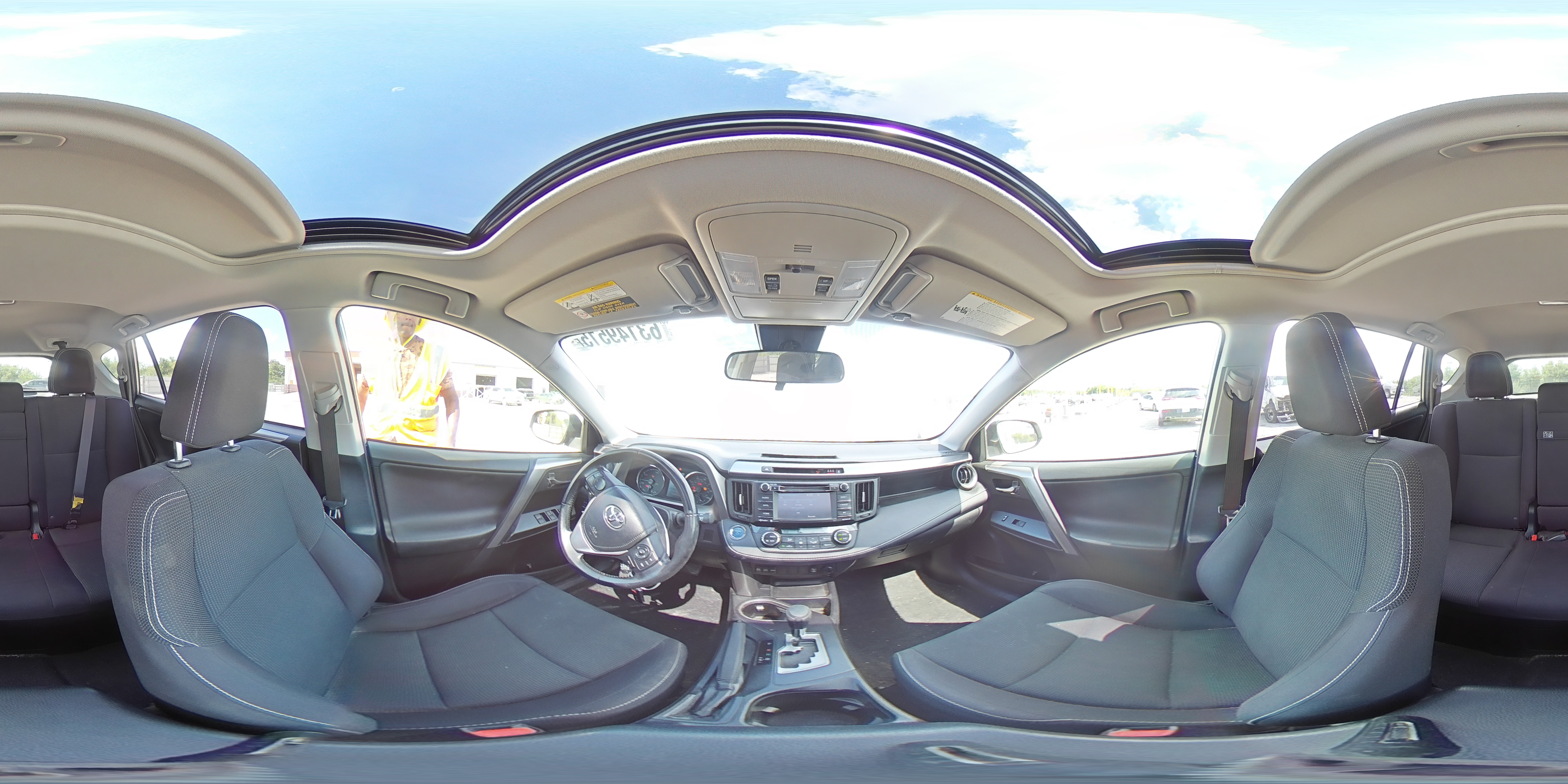 2017 Toyota Rav4 Hv Le VIN: JTMRJREV2HD124918 Lot: 63149515