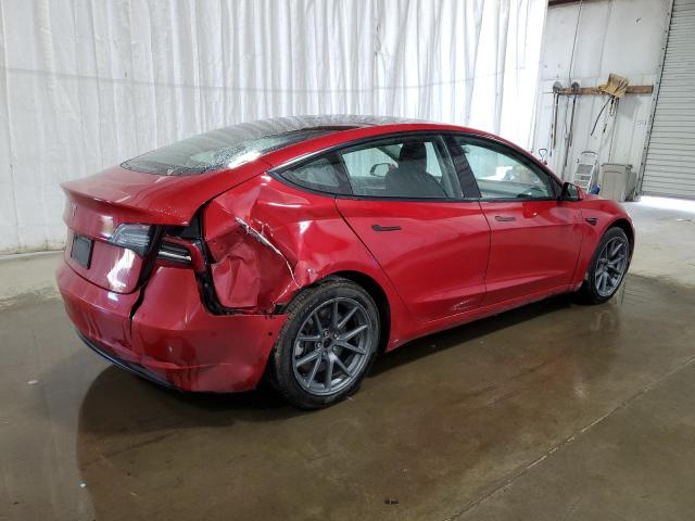  TESLA MODEL 3 2022 Red
