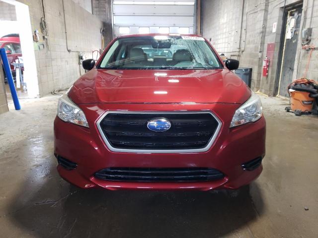 Sedans SUBARU LEGACY 2017 Czerwony