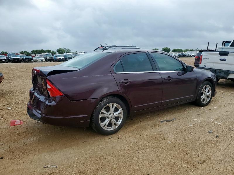 Sedans FORD FUSION 2012 Burgundy
