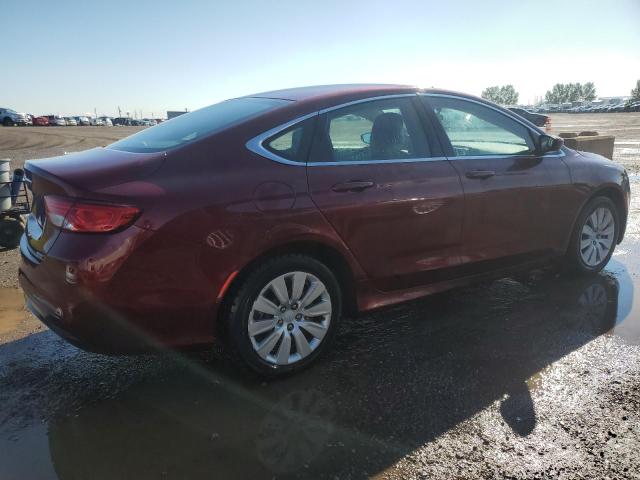 Sedans CHRYSLER 200 2016 Czerwony