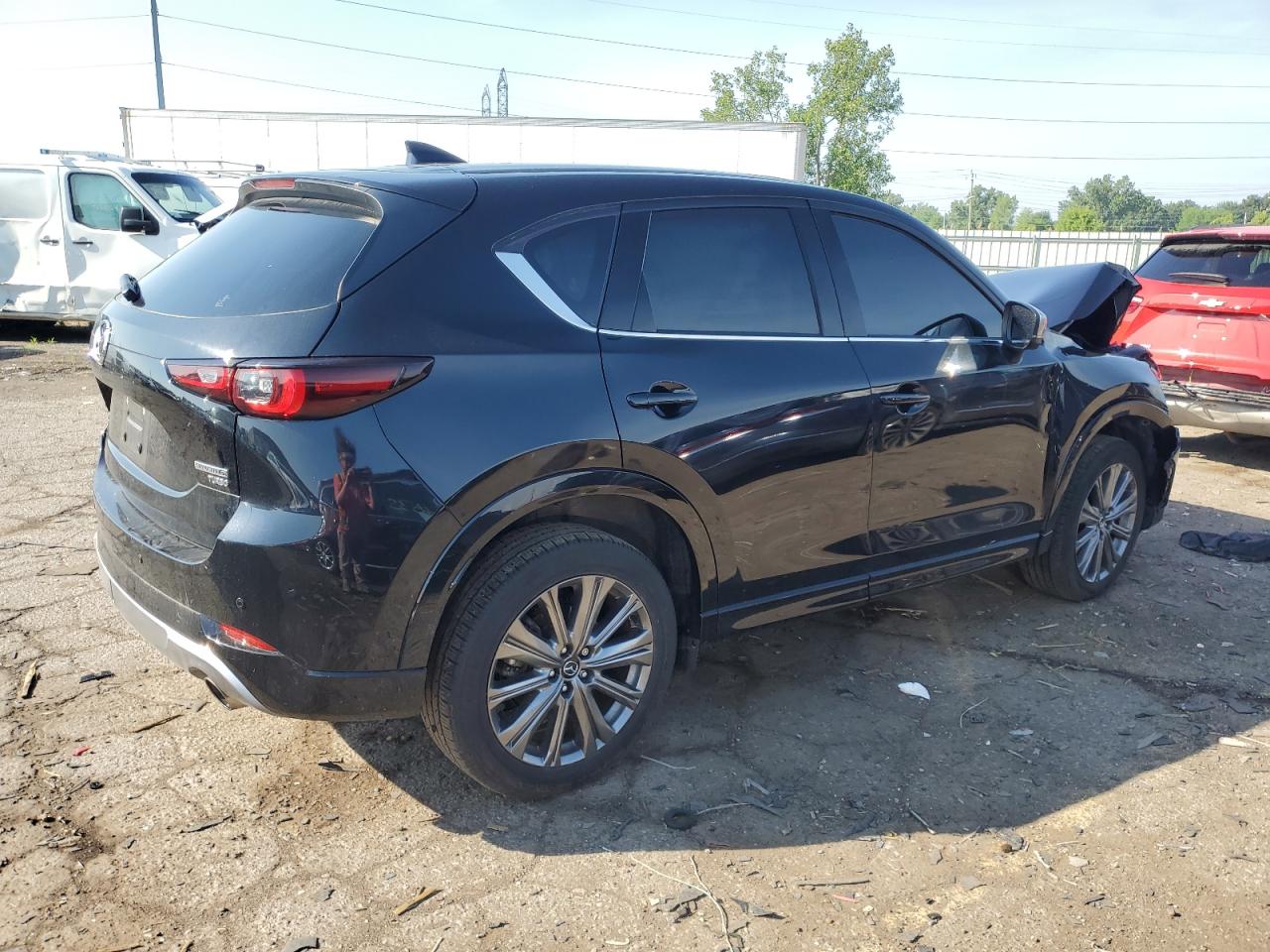 2024 Mazda Cx-5 Signature black null gas JM3KFBEY5R0398957 photo #4