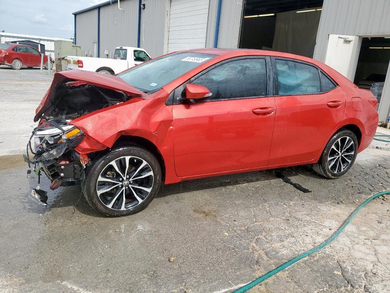  TOYOTA COROLLA 2019 Czerwony
