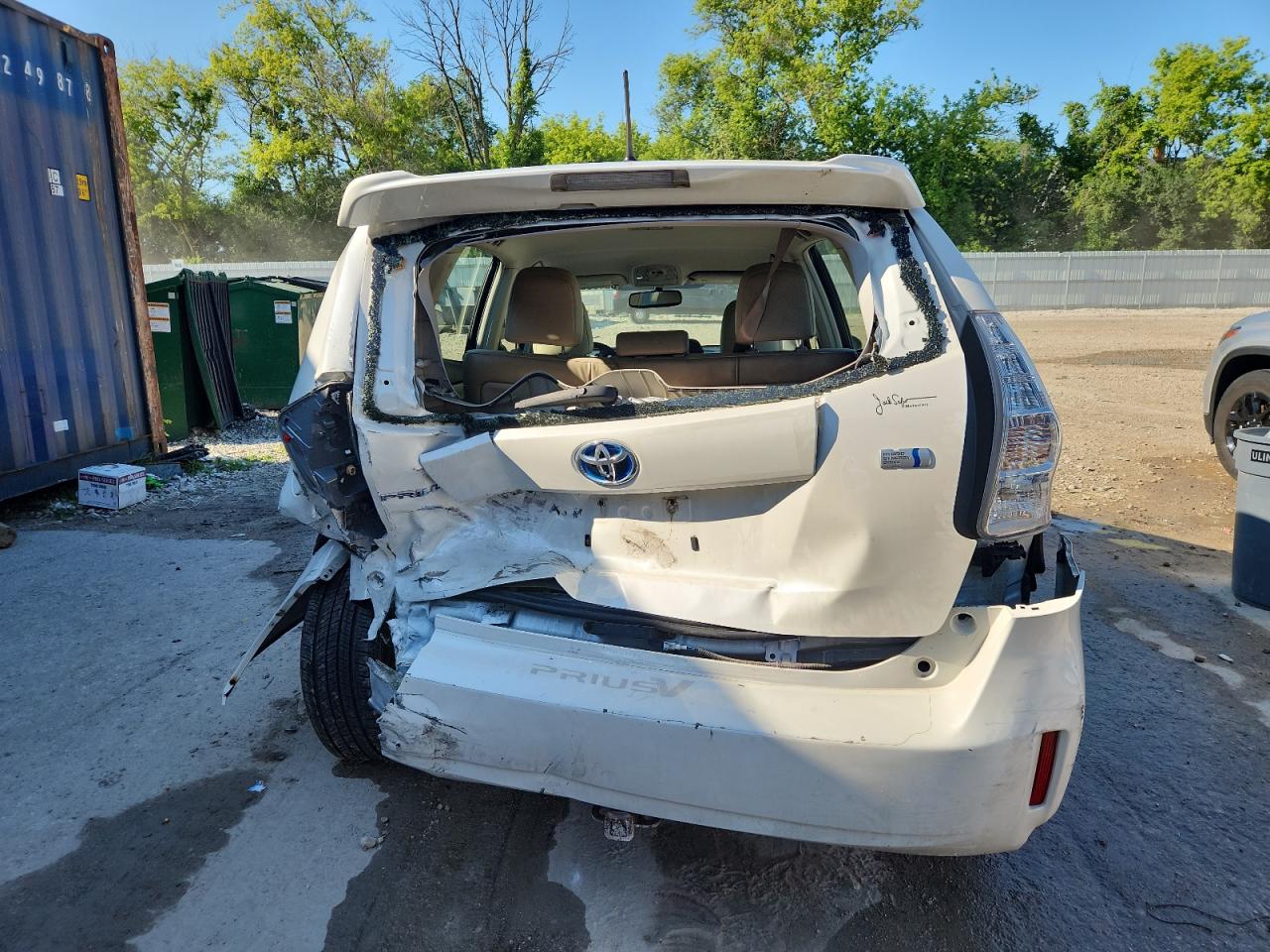 2012 Toyota Prius V VIN: JTDZN3EU4C3164358 Lot: 63108015