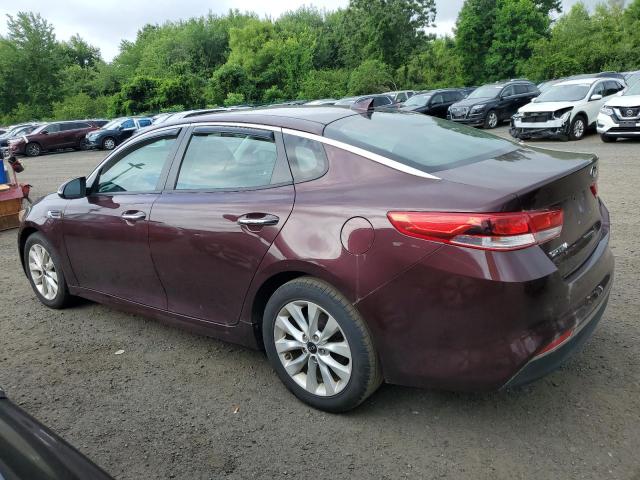 Sedans KIA OPTIMA 2017 Bordowy