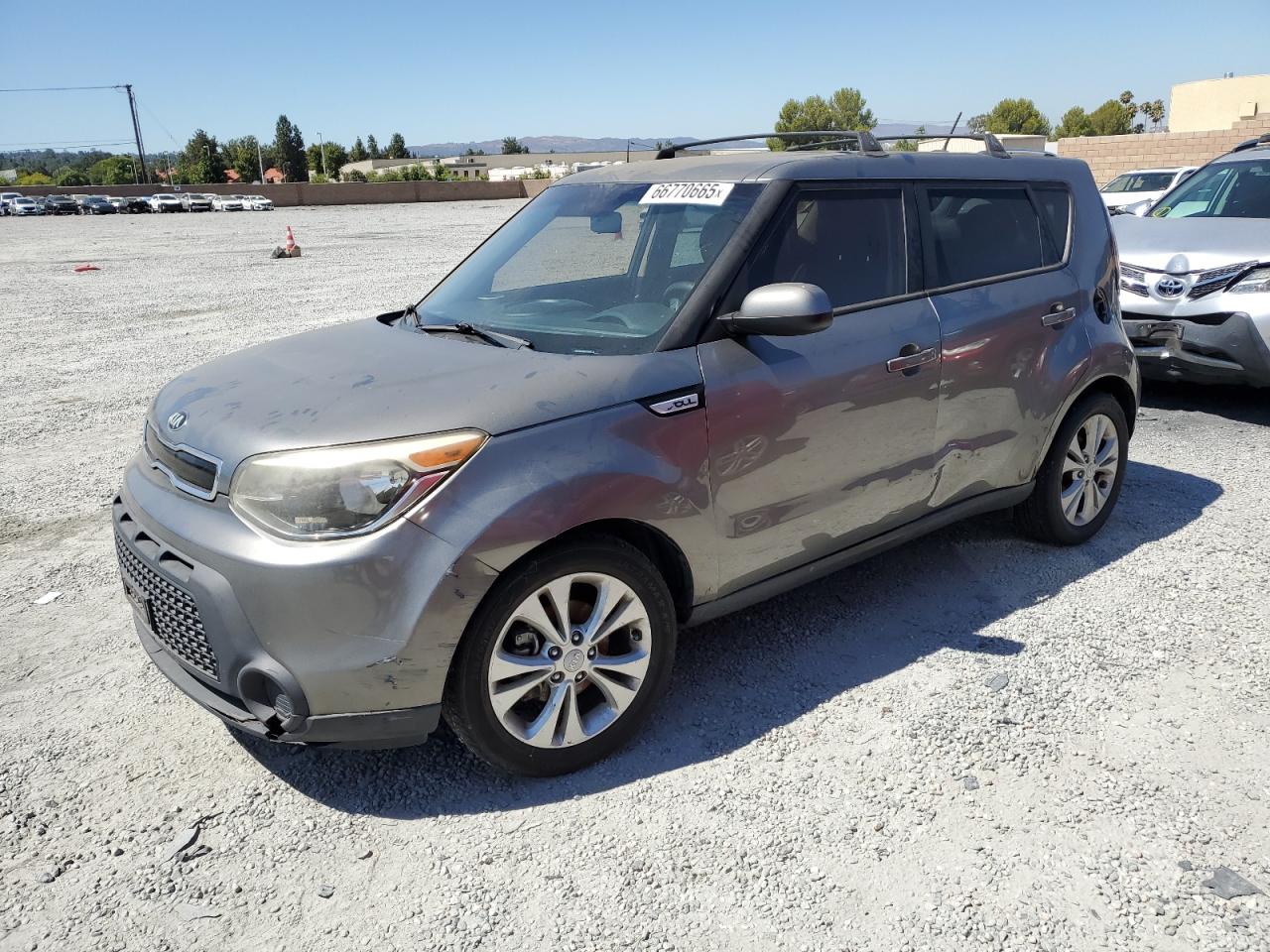 2015 Kia Soul + VIN: KNDJP3A57F7201339 Lot: 66770665